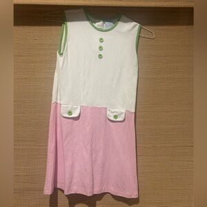 Bella Bliss White Top with Green Trim